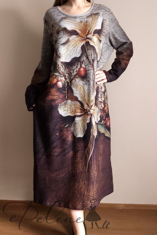Nauja DW žieminė elegantiška suknelė