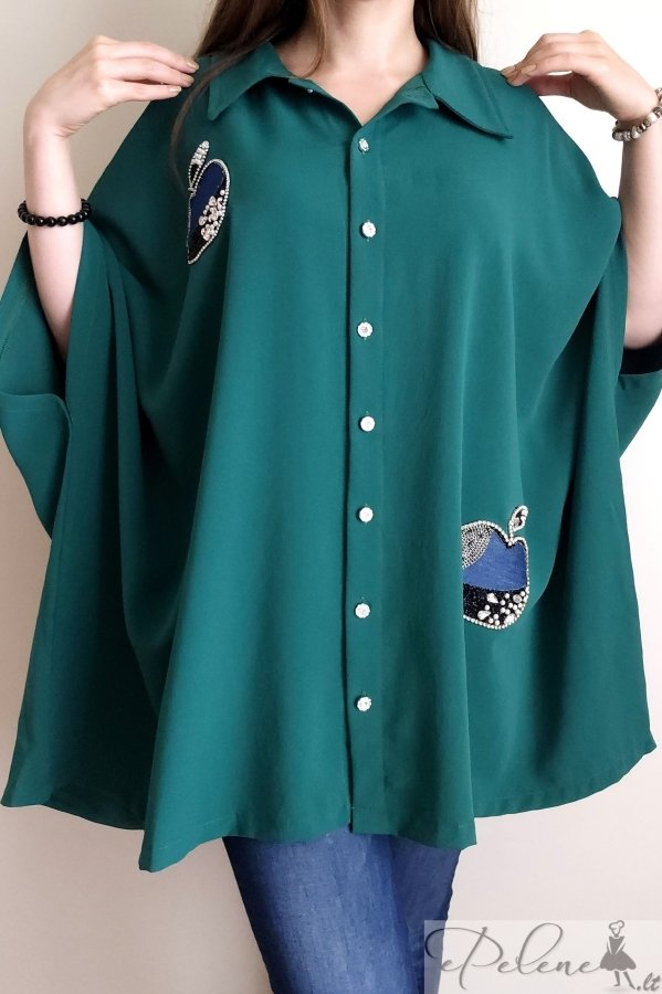 Nauja DW oversize tunika su obuoliukais