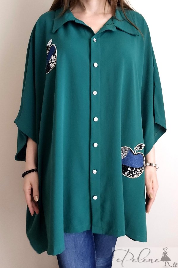 Nauja DW oversize tunika su obuoliukais